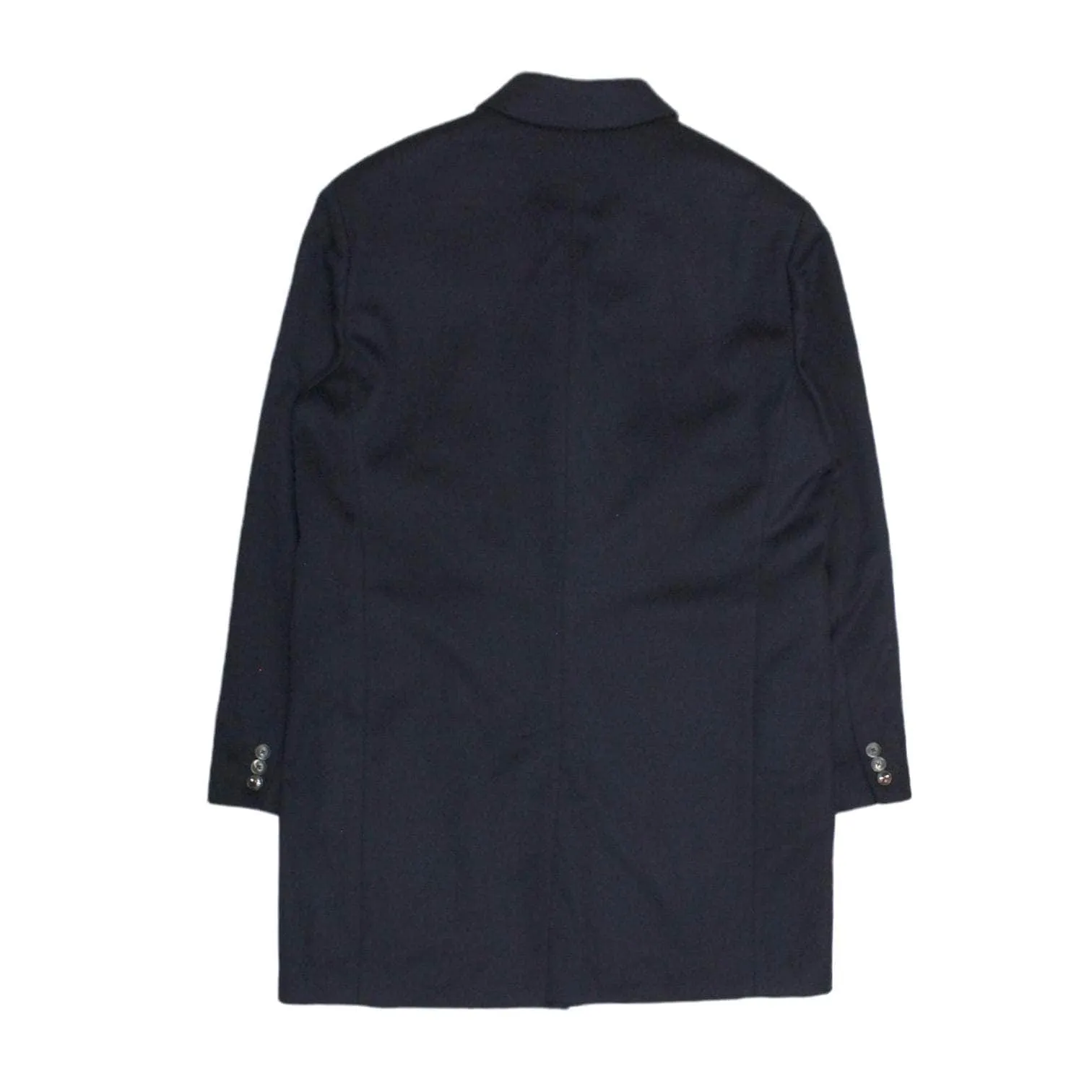 Tommy Hilfiger Navy Wool Coat 3/4