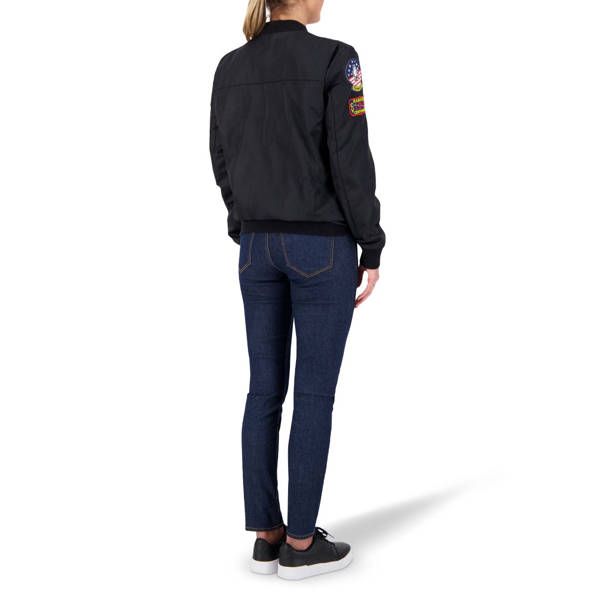 TOP GUN Stealth Bomber Jacket - Black, Unisex