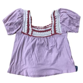 Lucky Brand Short Sleeve Top Size: M