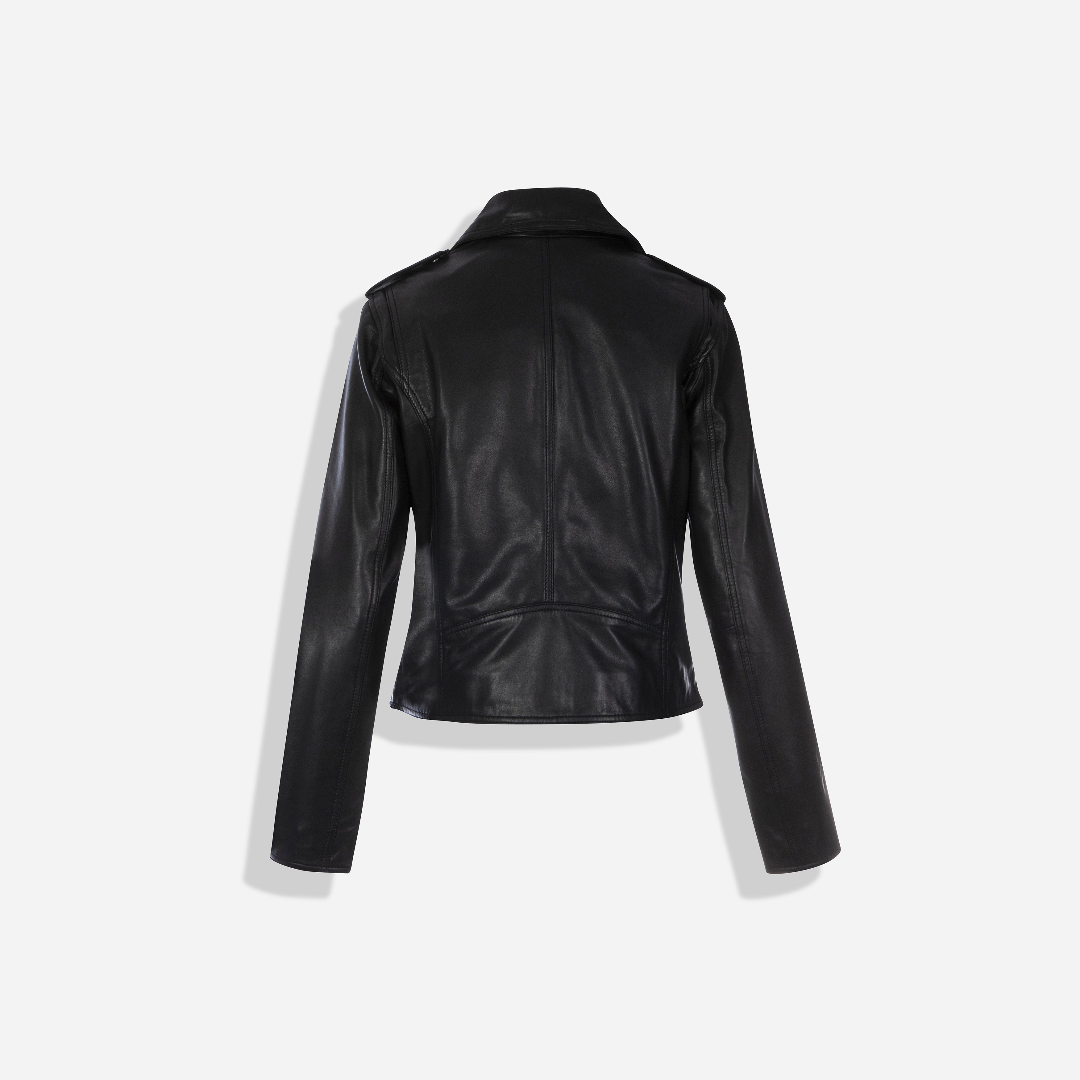 Tracey Biker Jacket, Black