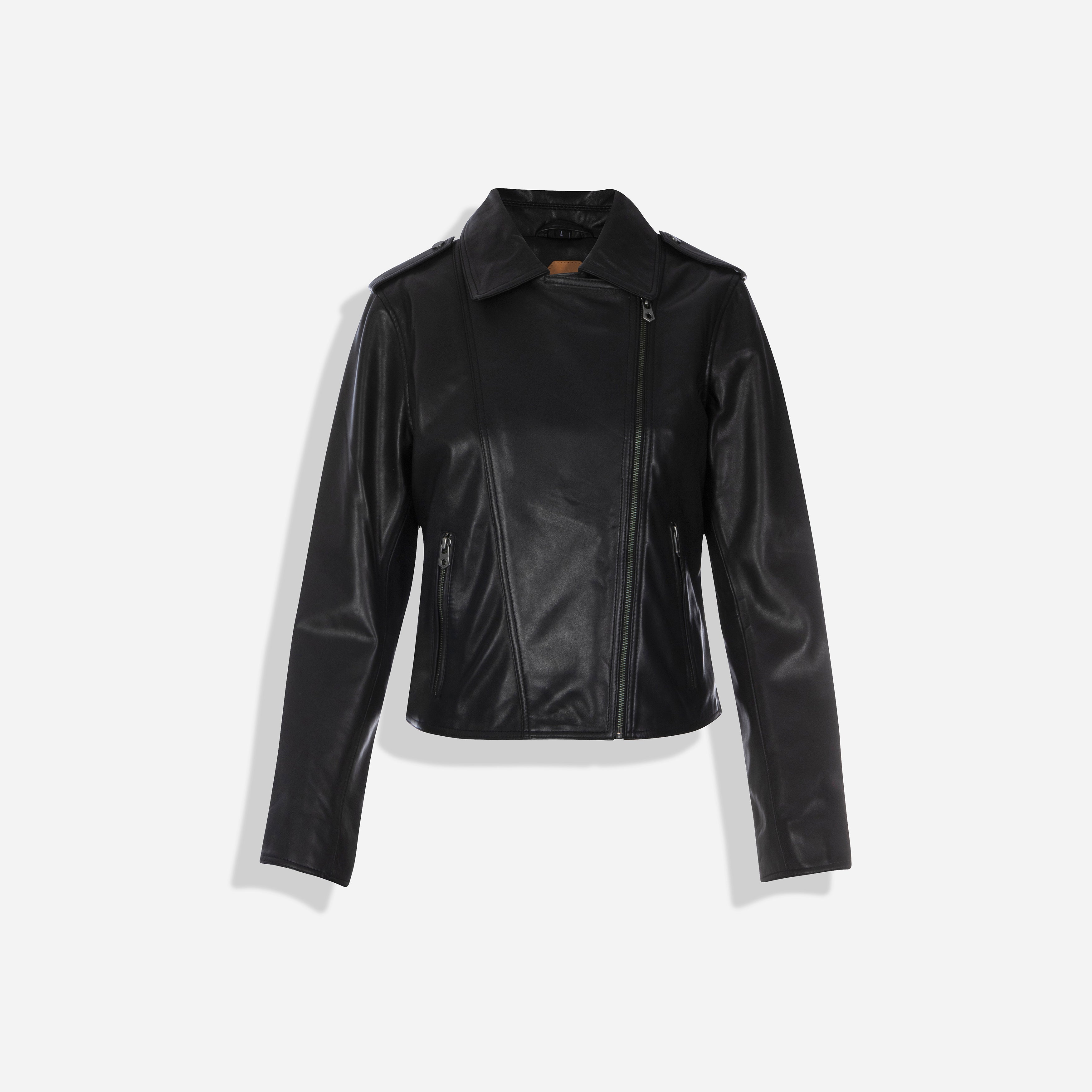 Tracey Biker Jacket, Black