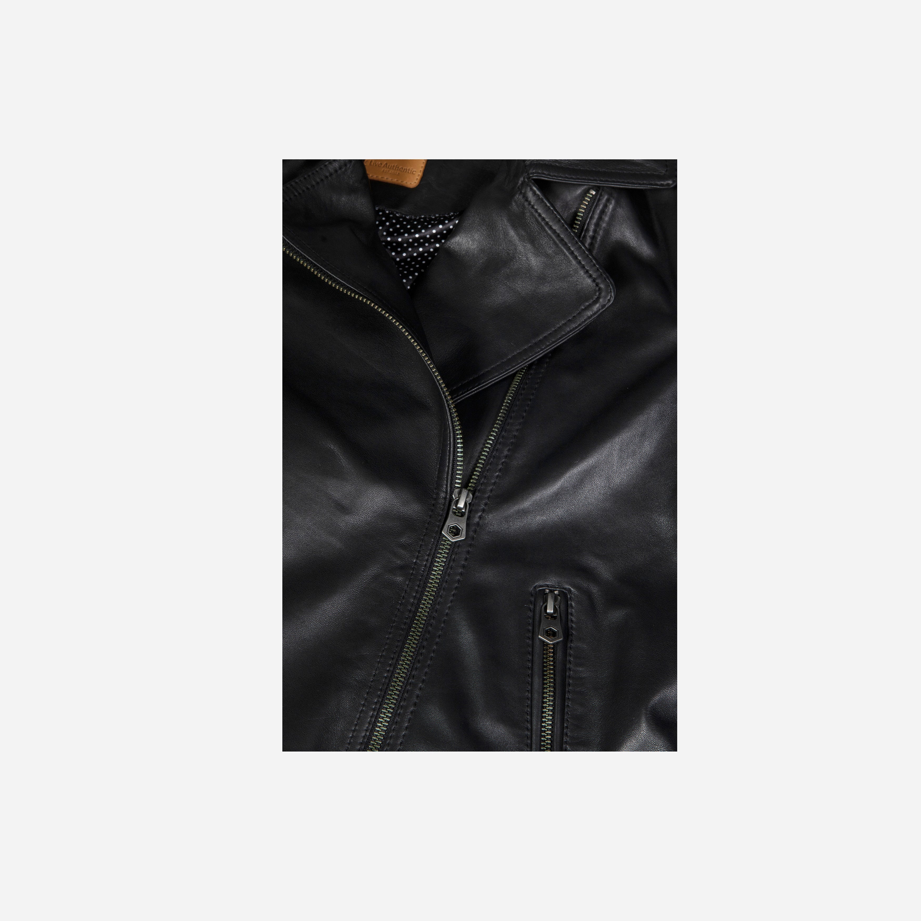 Tracey Biker Jacket, Black