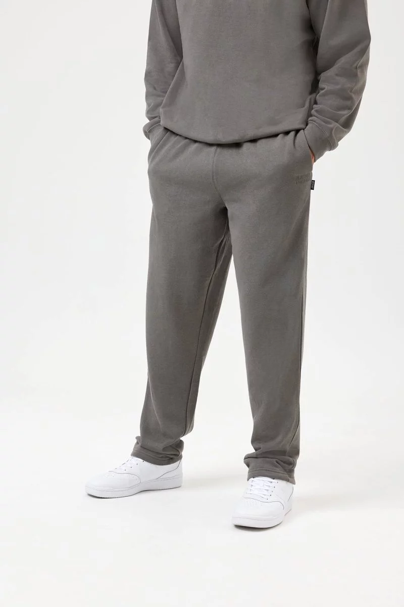 Trackpants for Men and Women - Insport Aspen Slate Open Leg Trackpants.