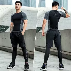 Tracksuit Compression Fitness Workout Sportswear Set (5pcs)