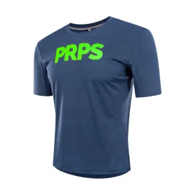 Training T-Shirt Navy with Neon Green - Buy Online Now