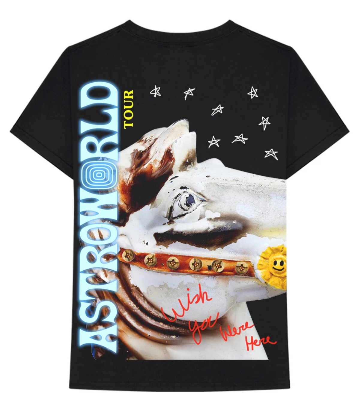 Travis Scott Astroworld Tour Shirt - Black