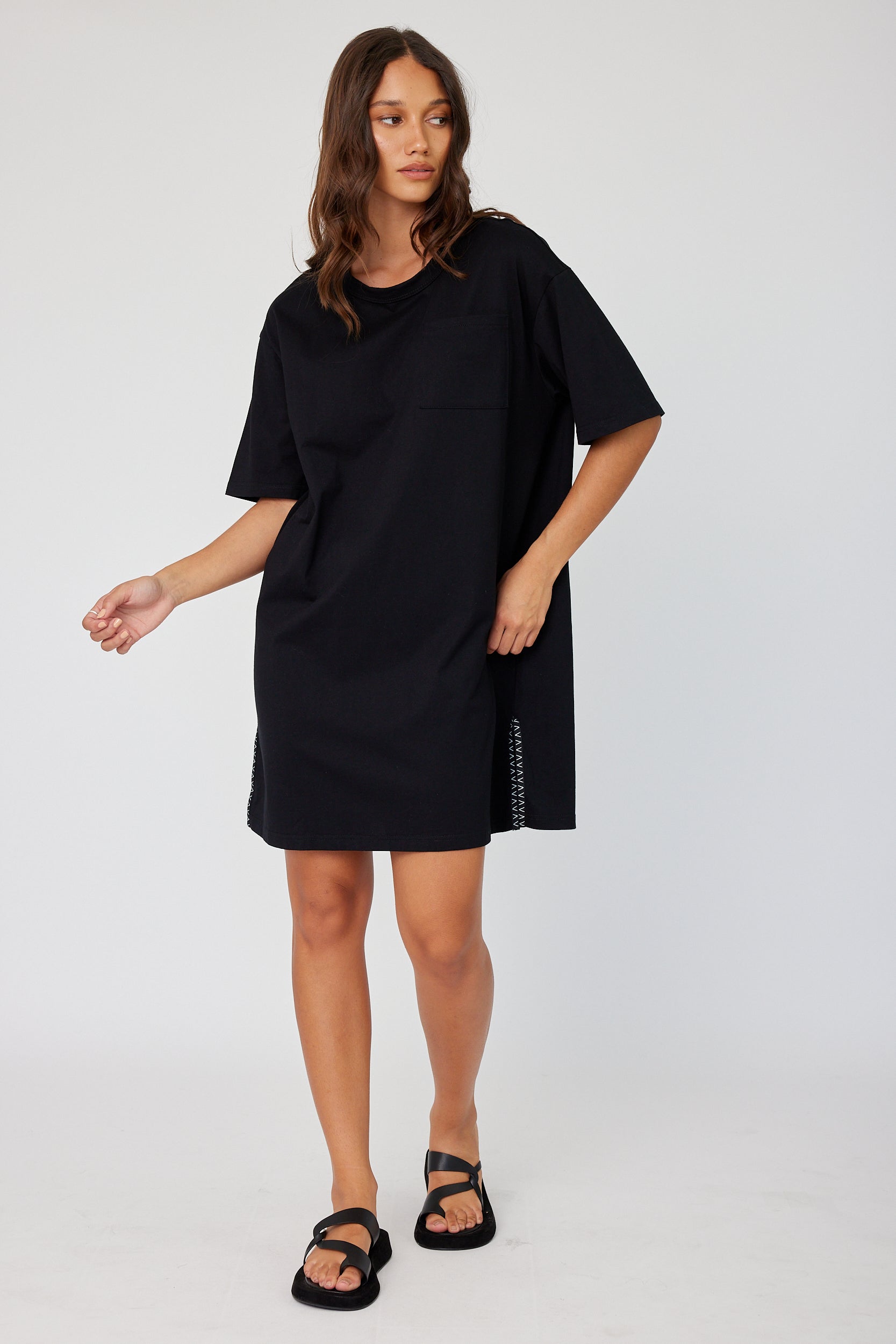 TRELLO Black Dress