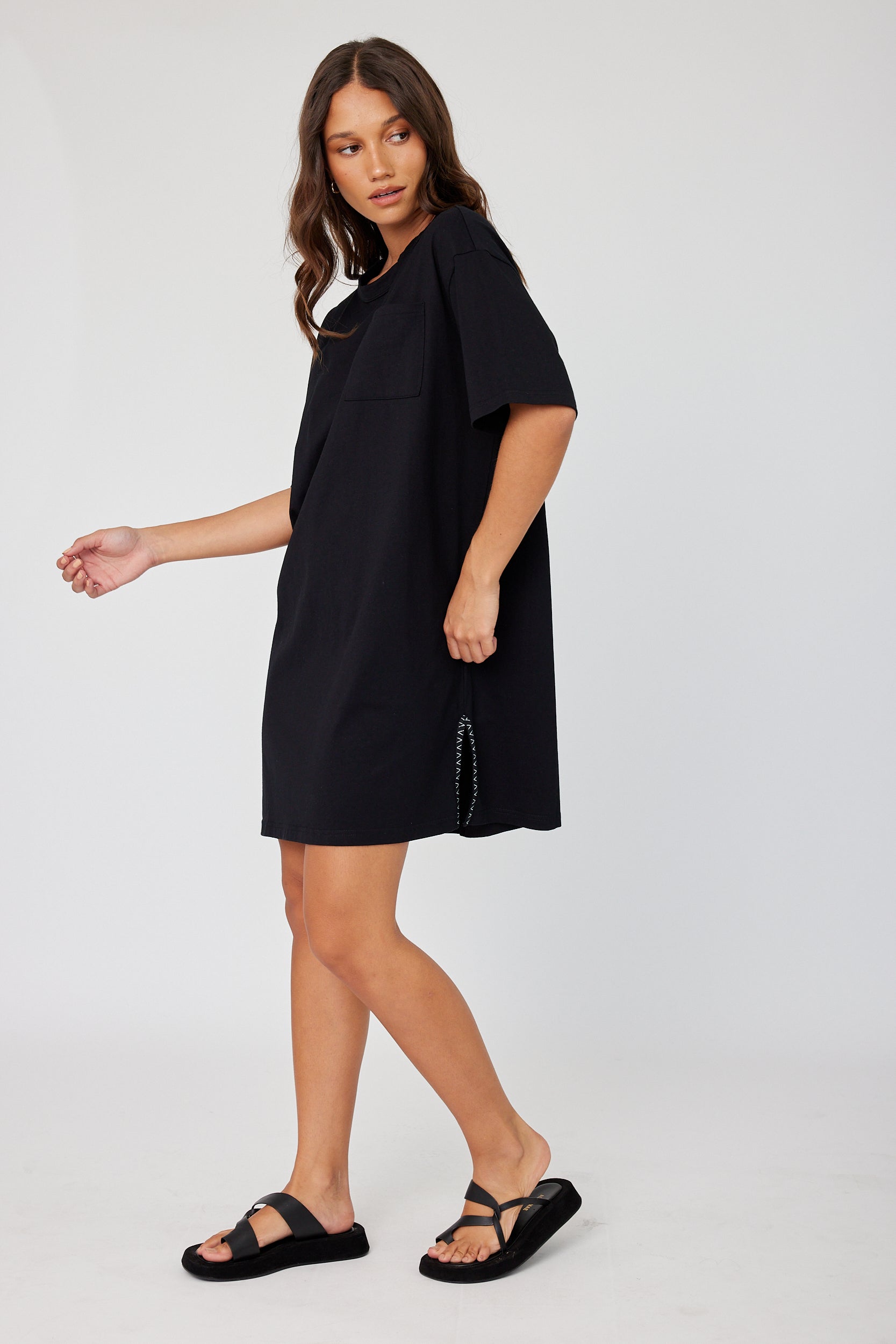 TRELLO Black Dress