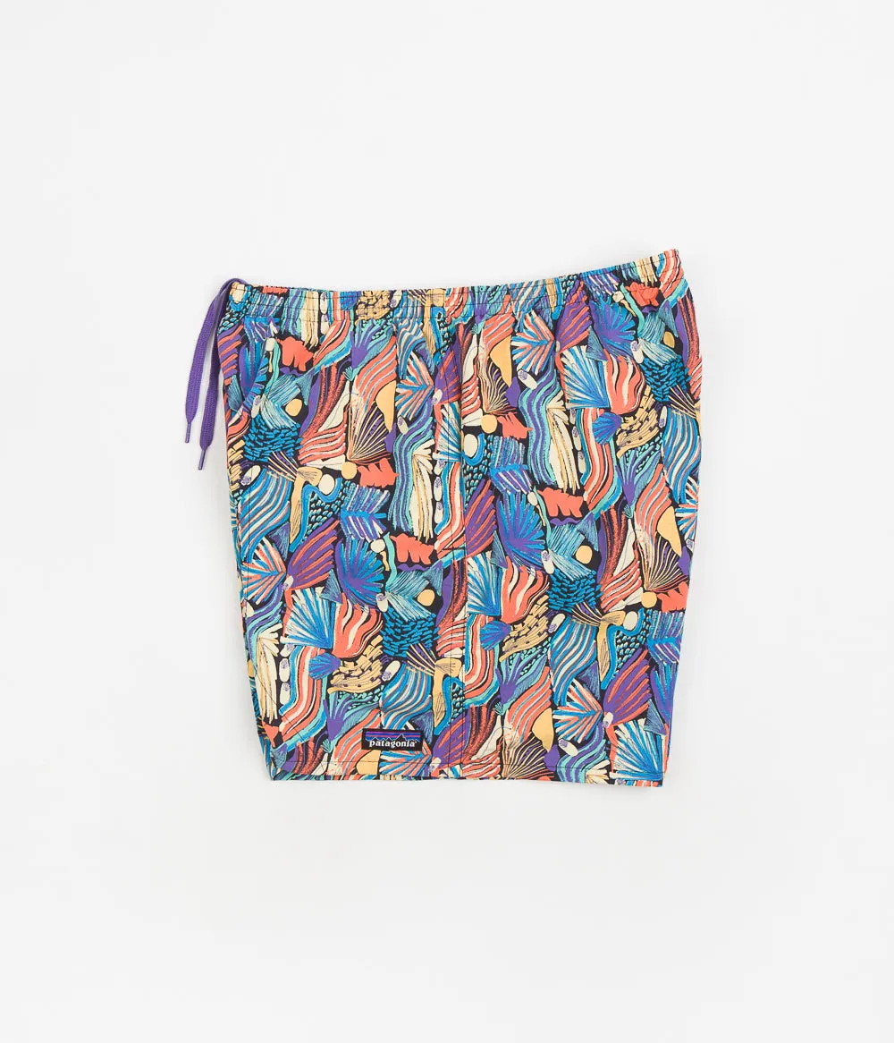 Trendy Patagonia Baggies 5 Shorts - Joy: Pitch Blue