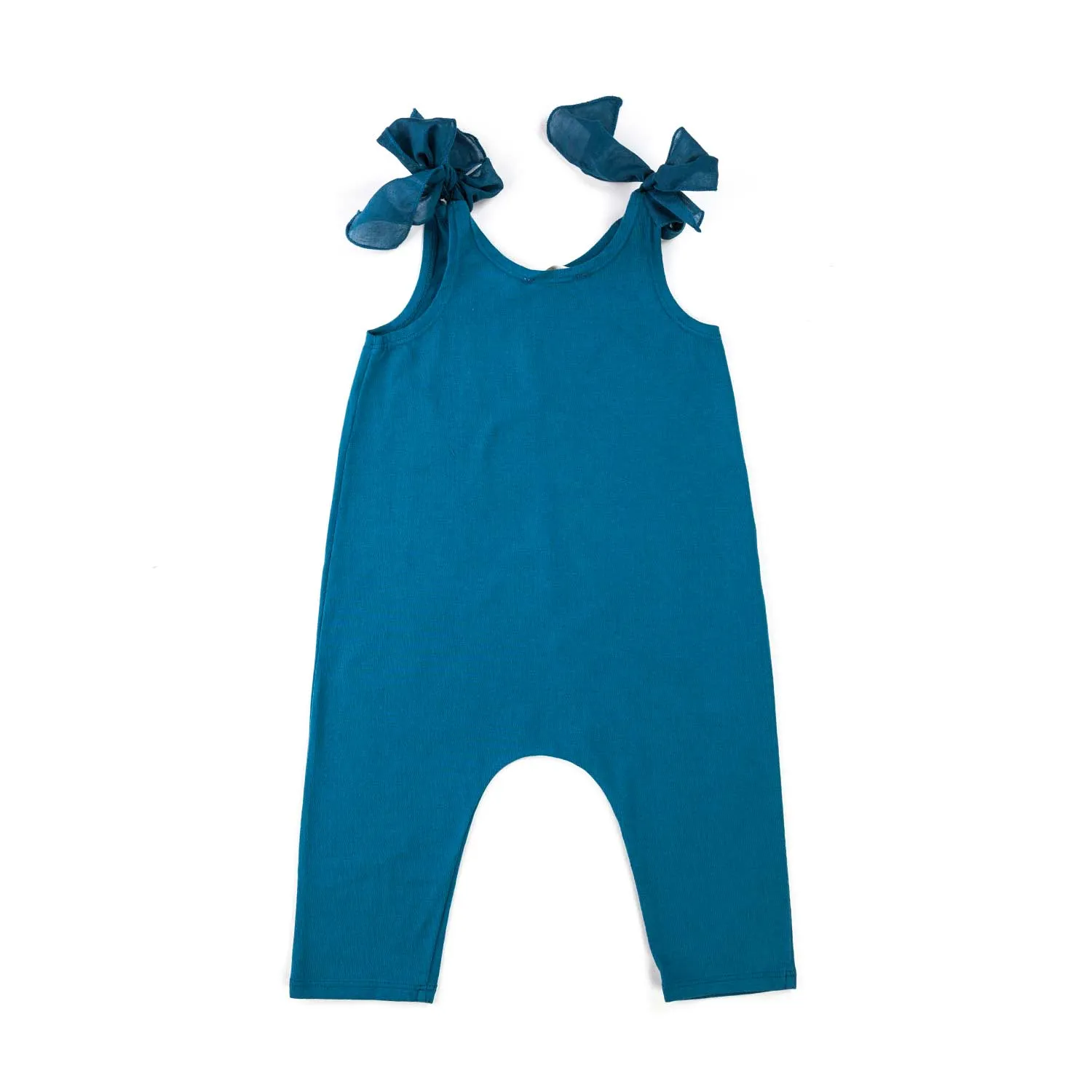 Turquoise Romper for Baby Girl by Babe & Tess