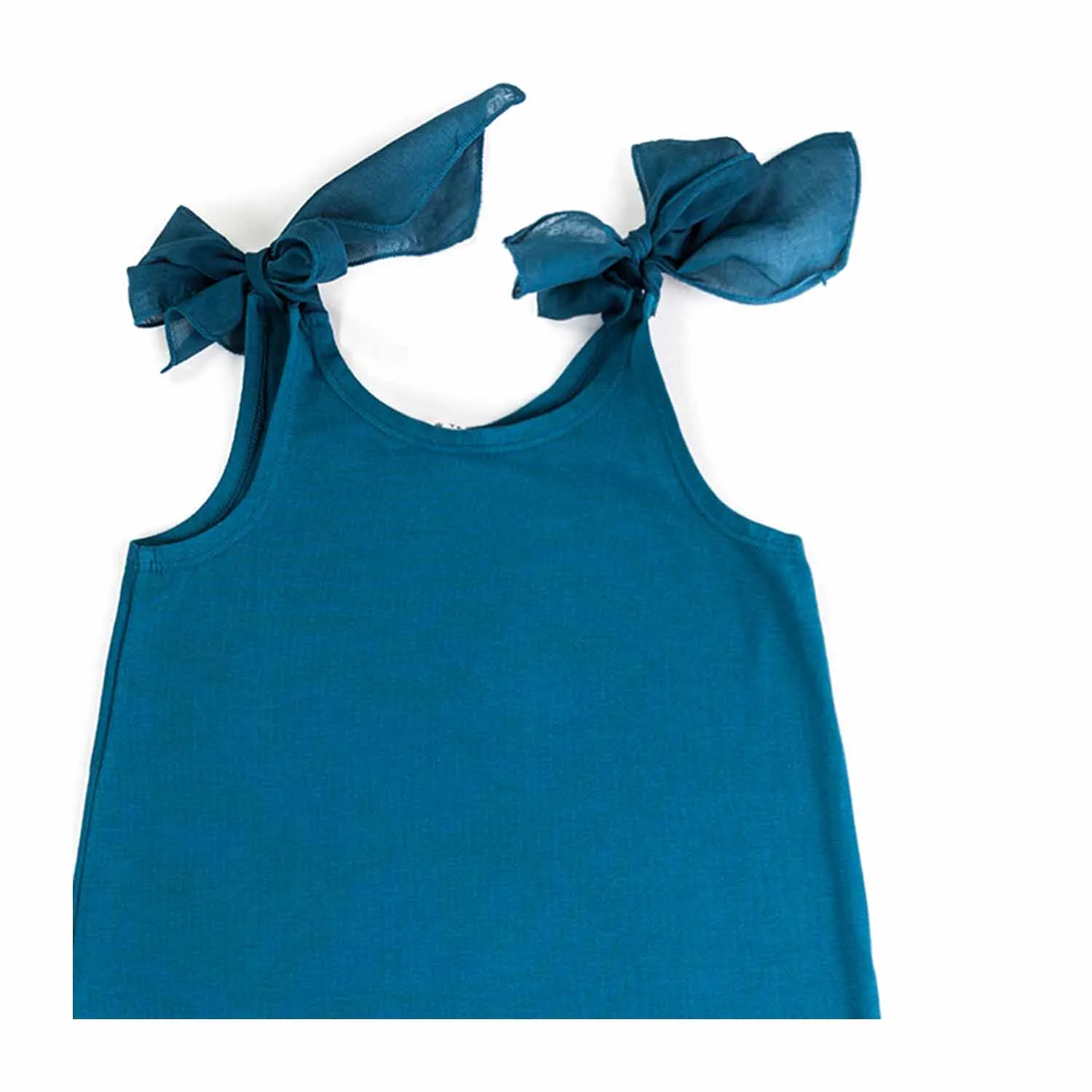 Turquoise Romper for Baby Girl by Babe & Tess