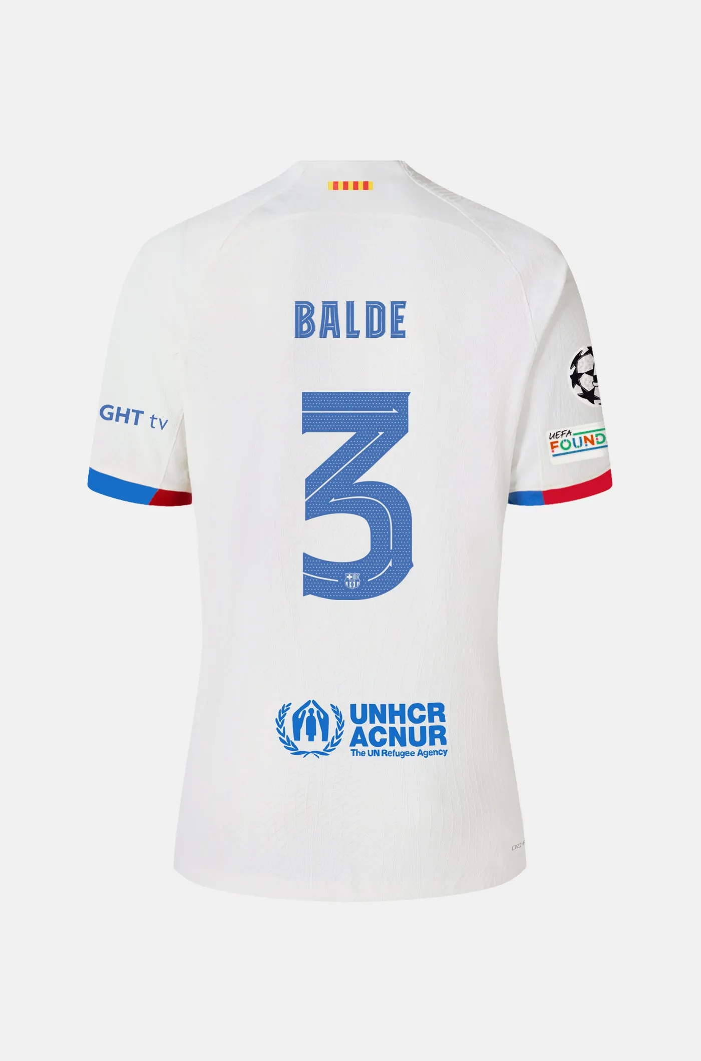 Junior UCL FC Barcelona Away Shirt 23/24 - BALDE