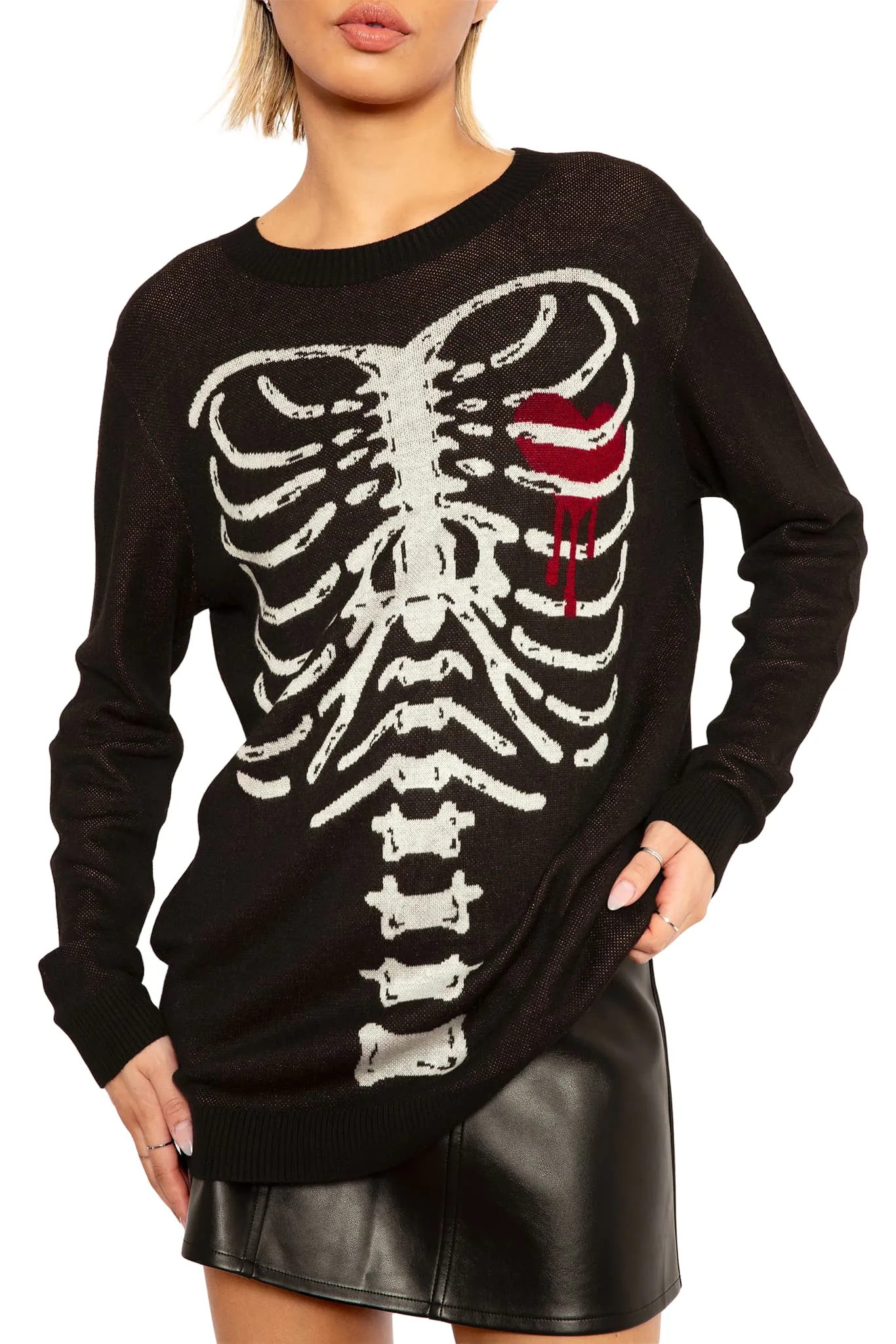 Under Skin Crew Sweater Knit