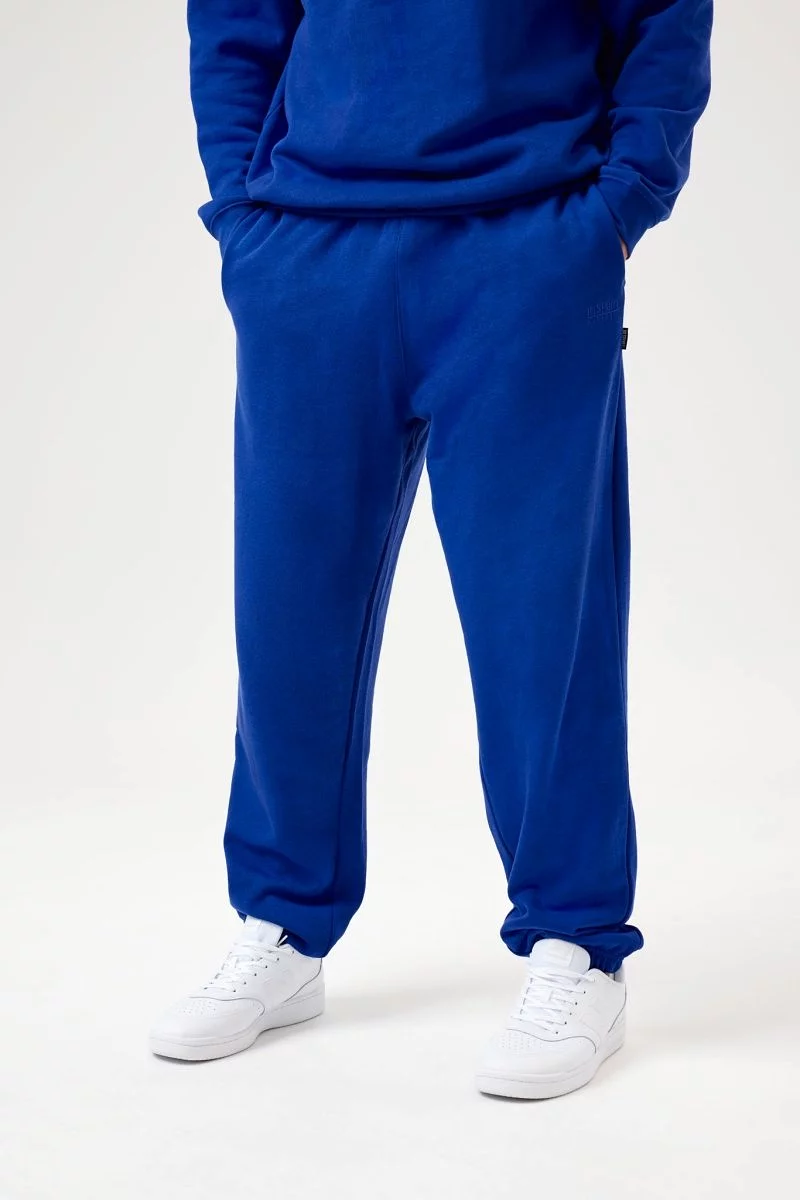 Unisex Alaska Royal Blue Elastic Leg Trackpant