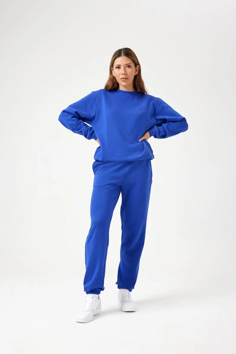 Unisex Alaska Royal Blue Elastic Leg Trackpant