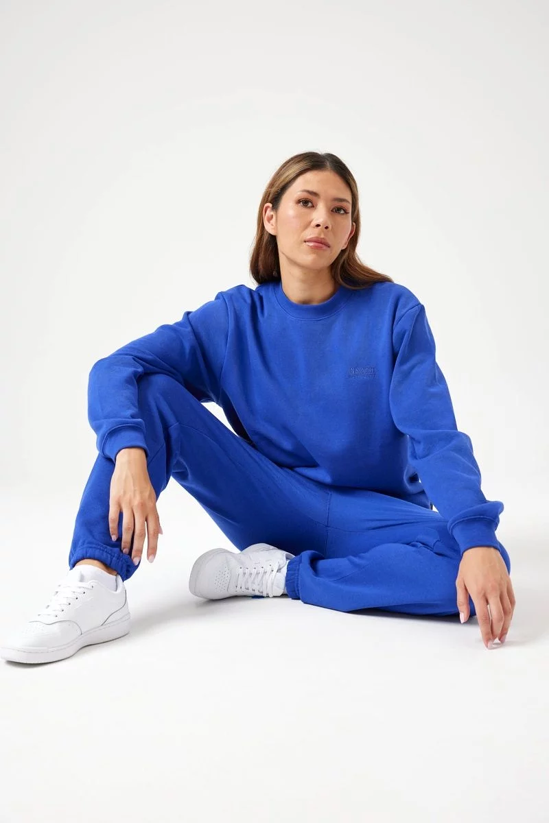 Unisex Alaska Royal Blue Elastic Leg Trackpant