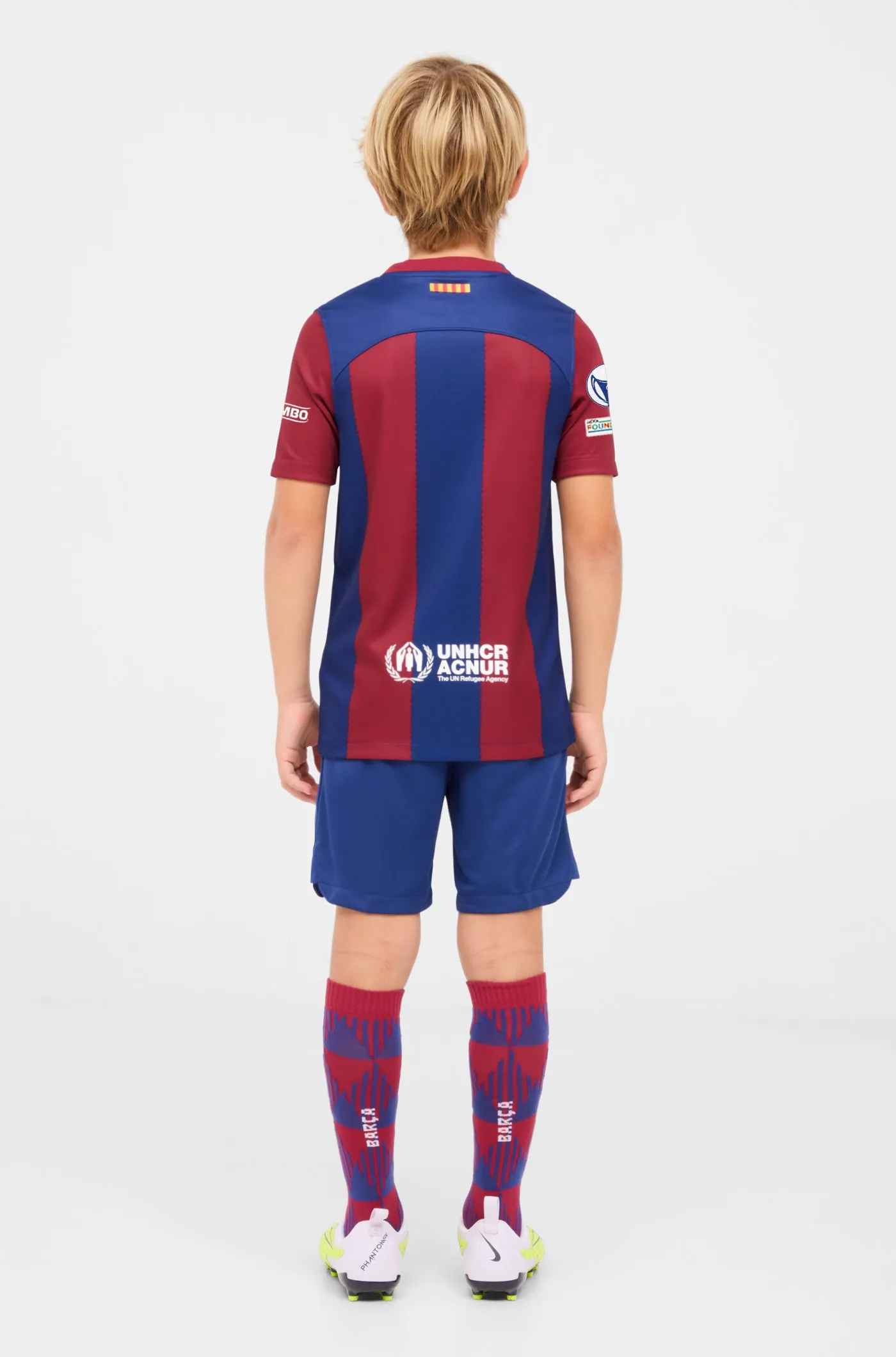 Junior FC Barcelona Home Shirt 23/24 - UWCL