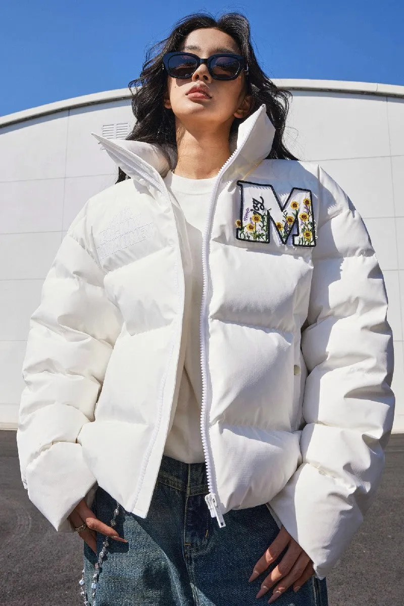 Velcro Logo Puffer Outerwear