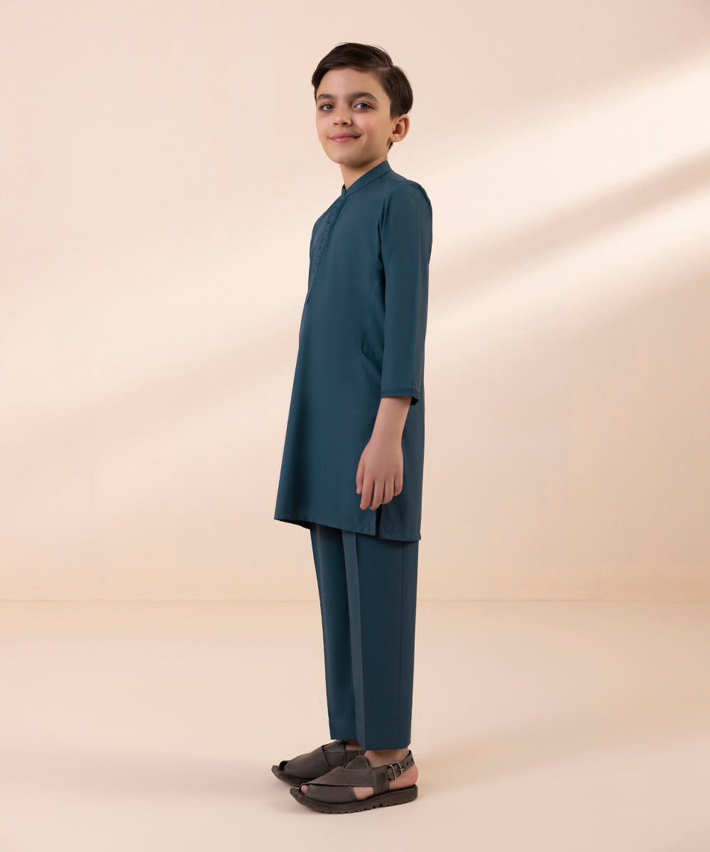 Viscose Suit - Dyed Blended Fabric