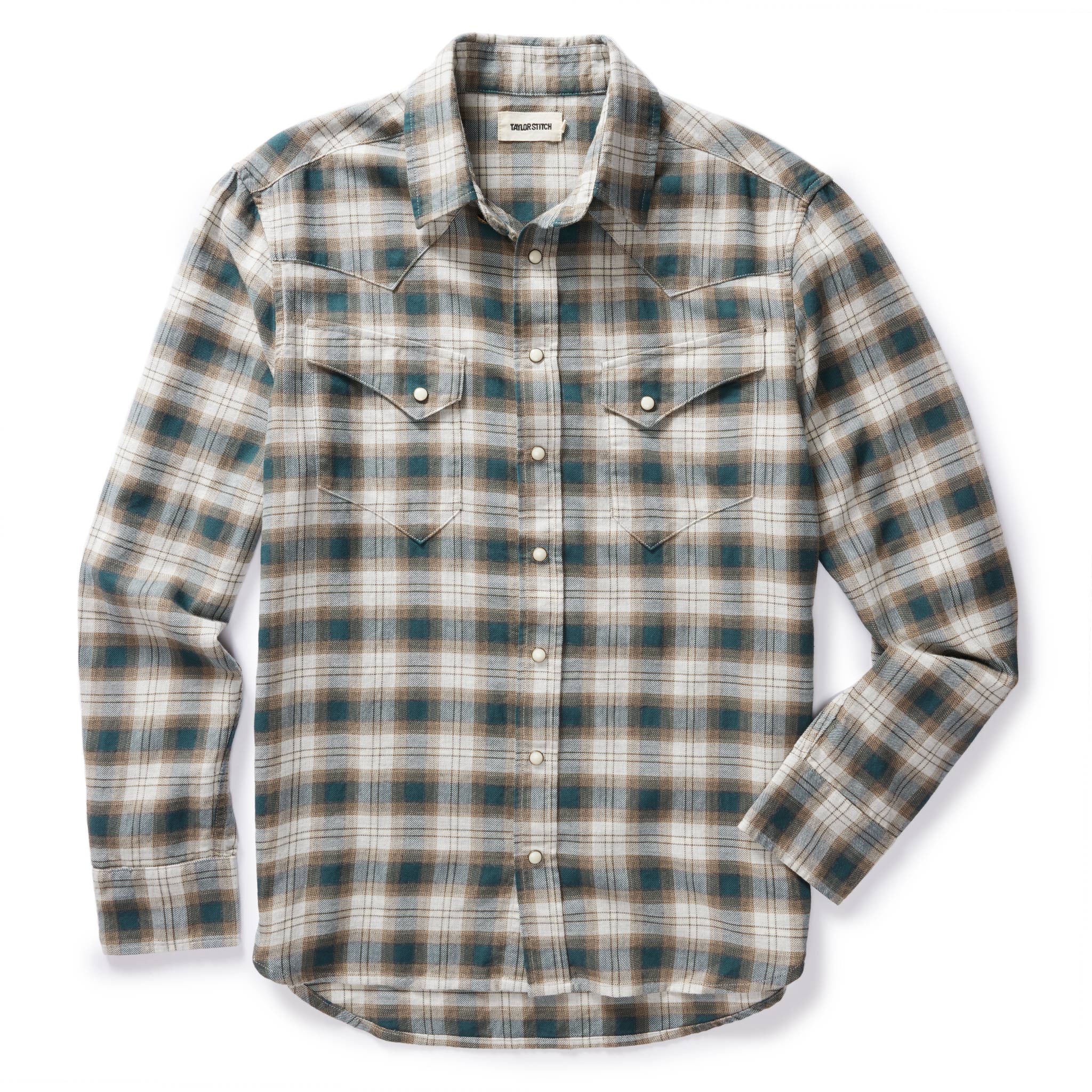 Wetland Plaid Western Shirt - Shop Now