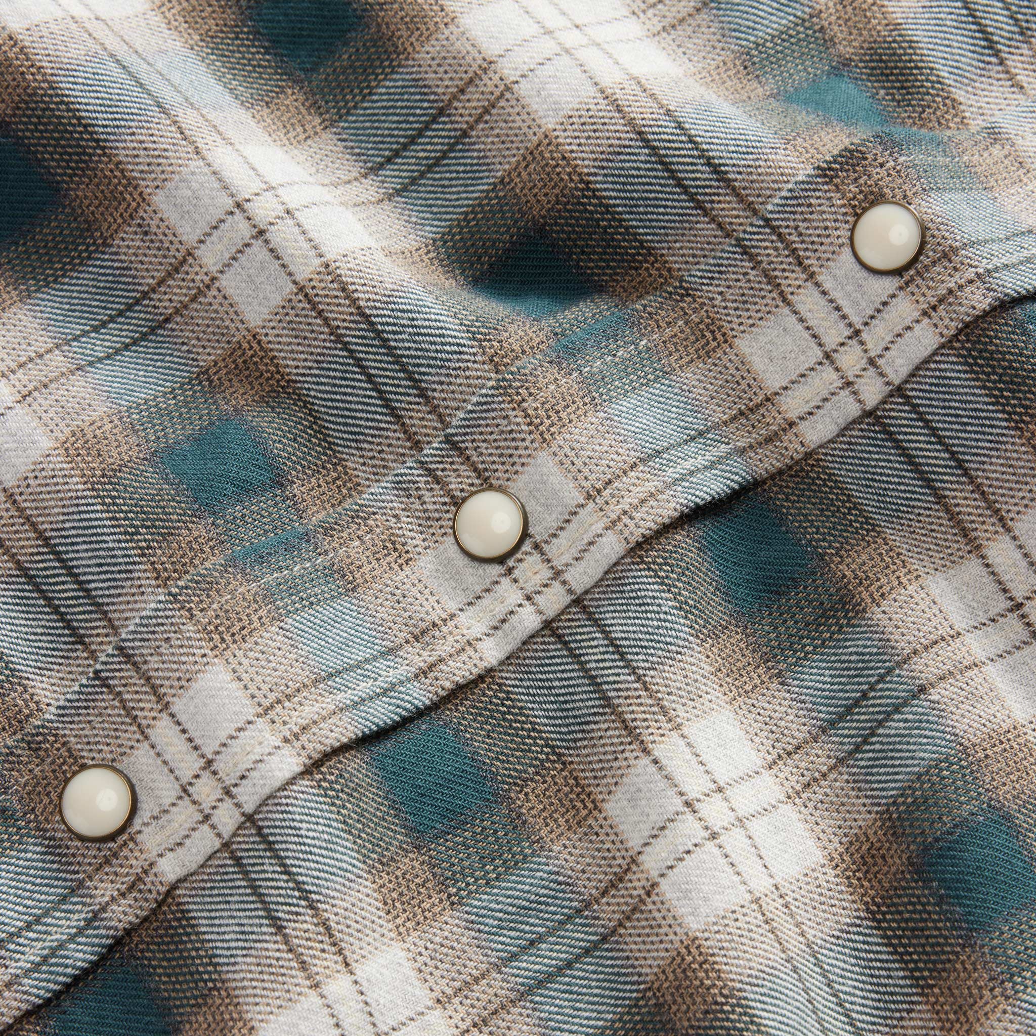 Wetland Plaid Western Shirt - Shop Now