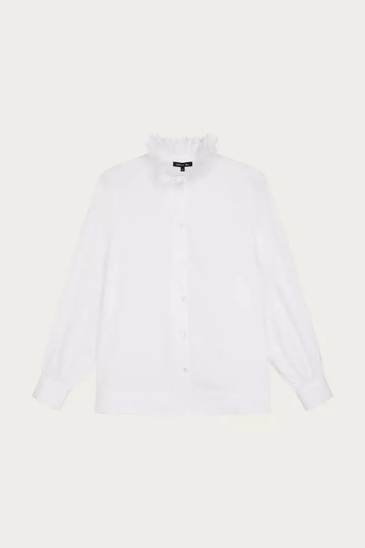 White Cotton Villandry Shirt.