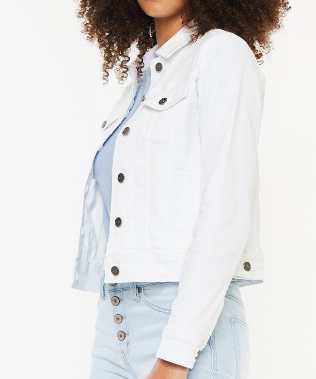 White Denim Jacket