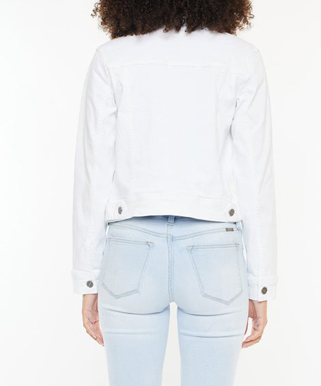 White Denim Jacket