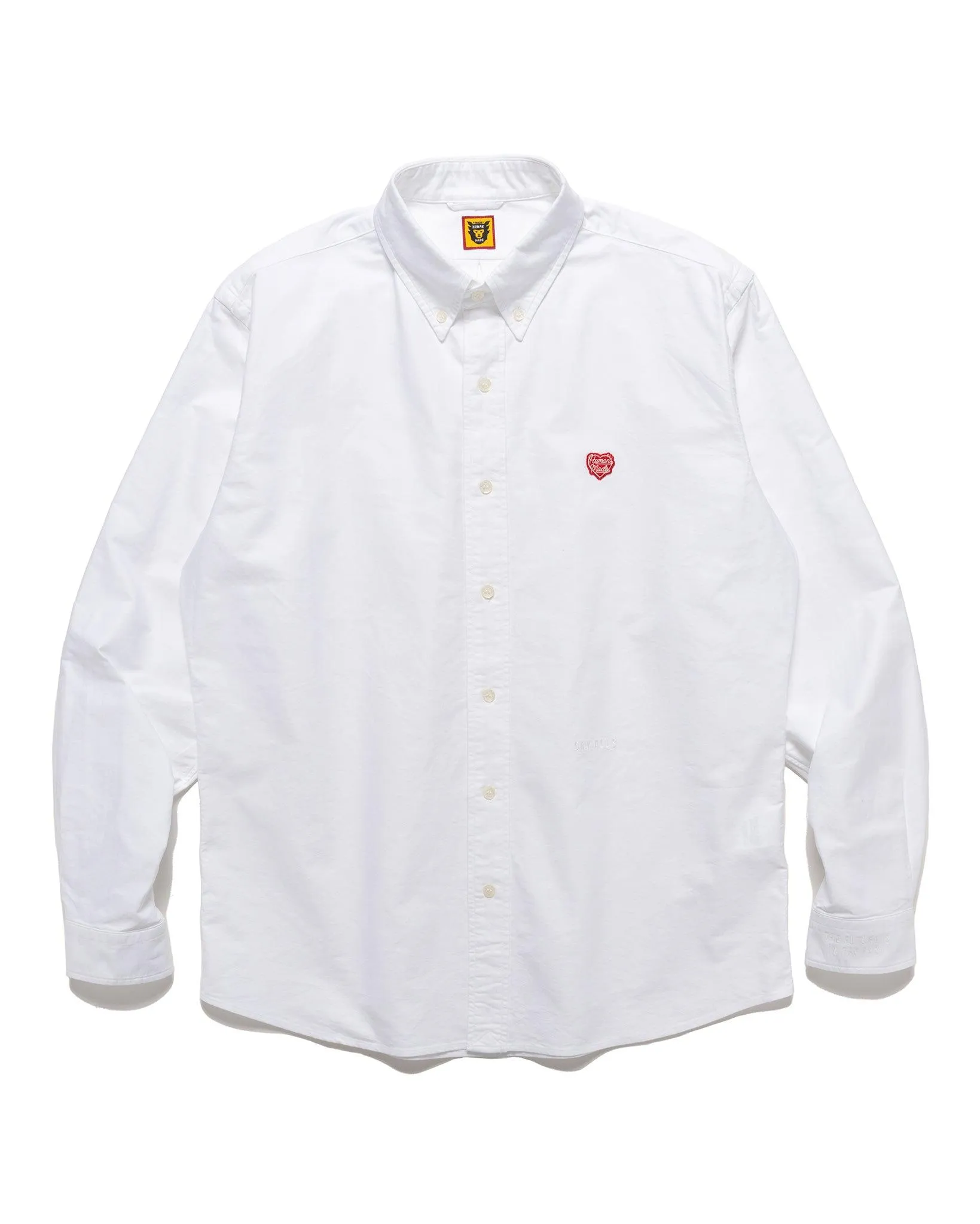 White Oxford Button-Down Shirt