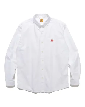 White Oxford Button-Down Shirt