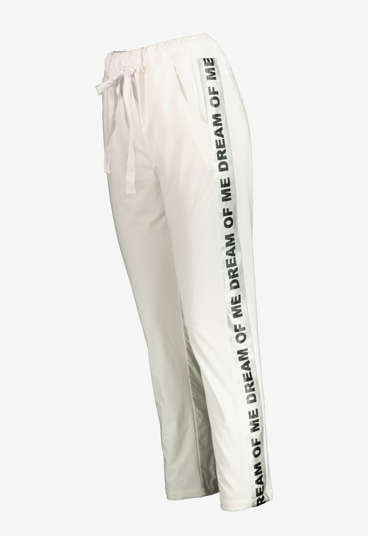 White Running Pants