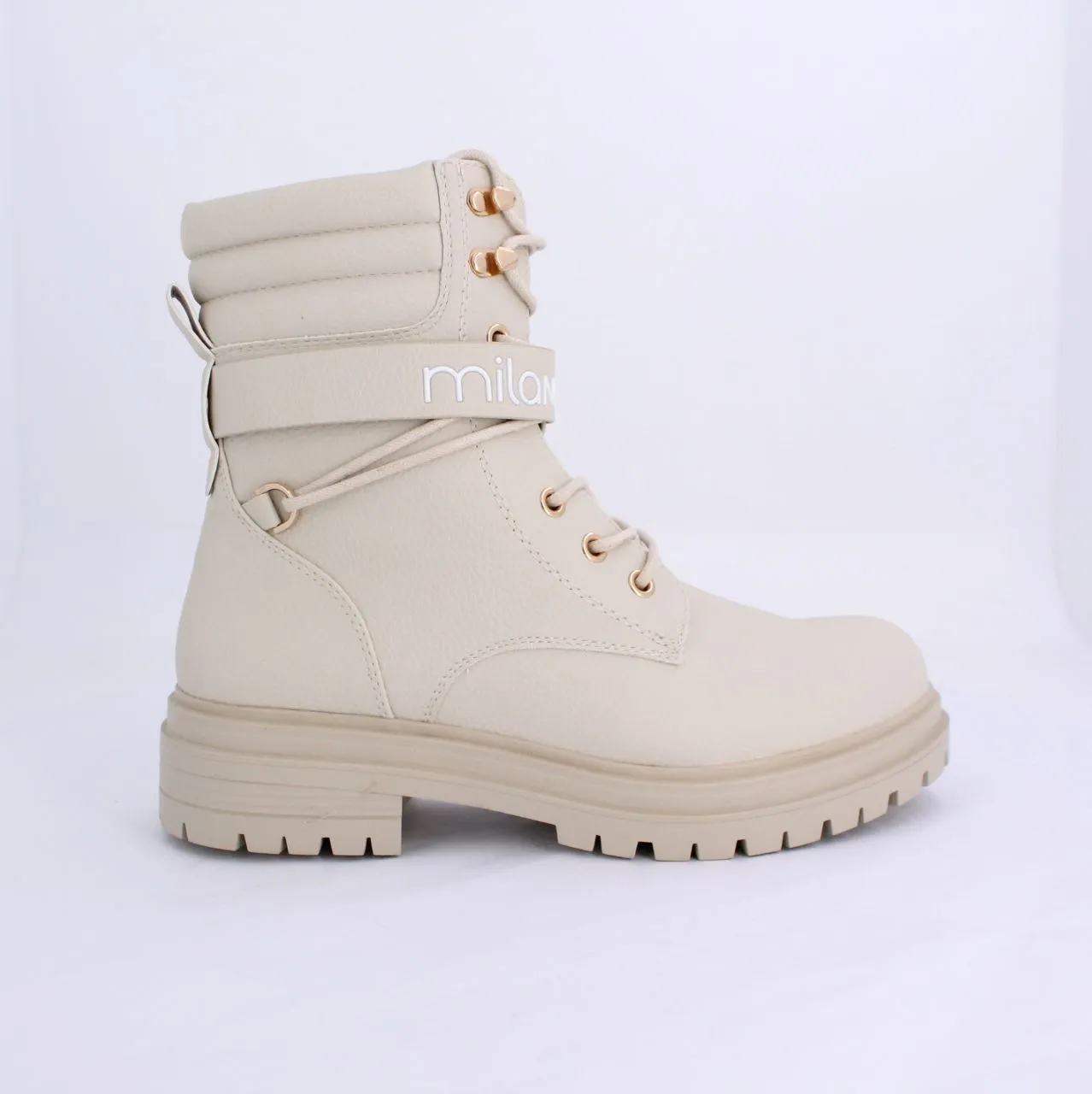 White Sabana Biker Boot