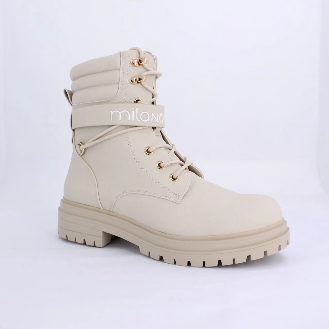 White Sabana Biker Boot