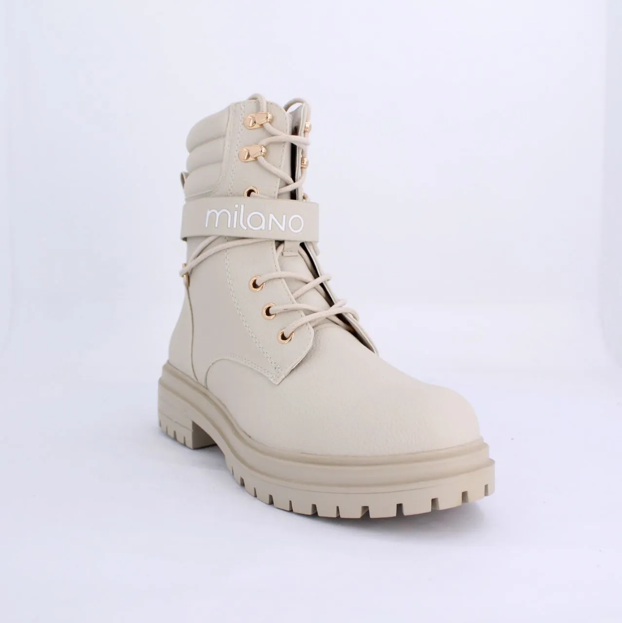 White Sabana Biker Boot