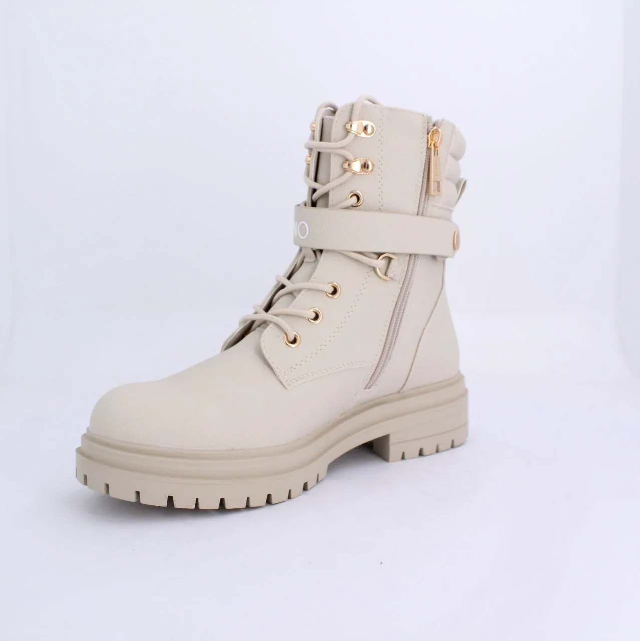 White Sabana Biker Boot