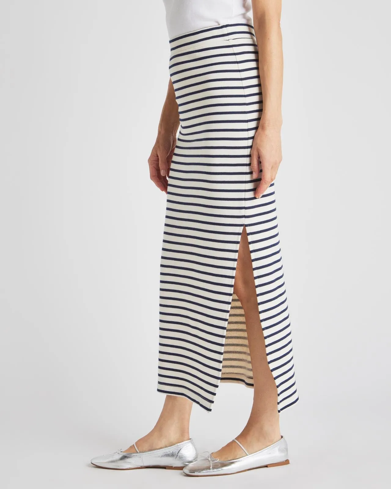 Whitney Stripe Maxi Skirt Online