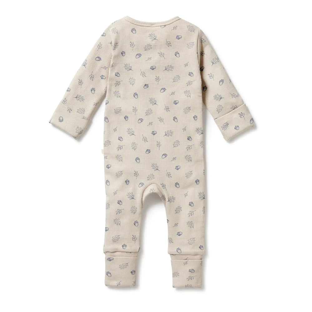 Wilson & Frenchy Organic Zipsuit Falling Oak