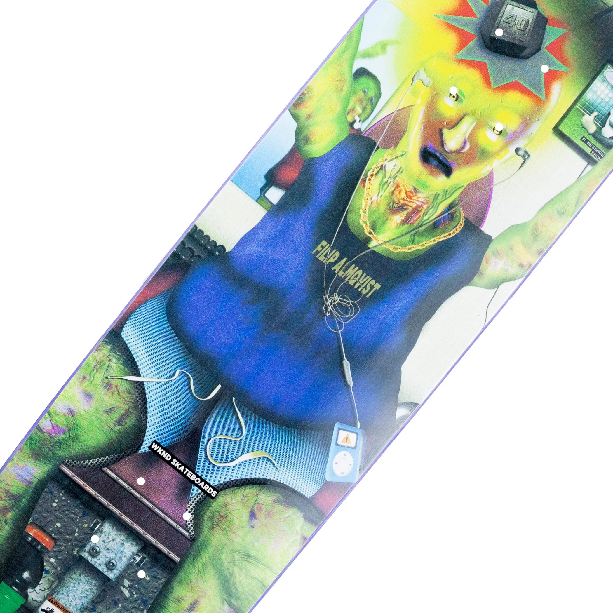 Filip Almqvist WKND Gym n Tonic Skateboard Deck 8.25 Virginia