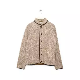 YMC Beige Marl Beach Wool Fleece Jacket