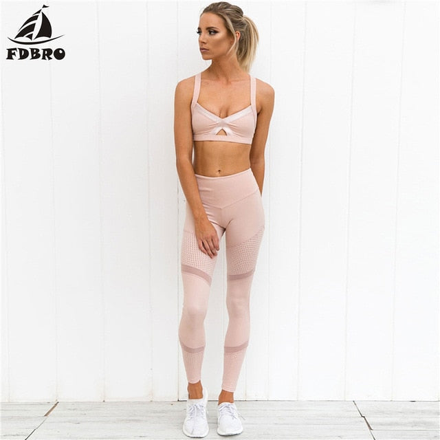 Yoga gym fitness tracksuit pants, slim sportswear, sexy tops - Google SEO