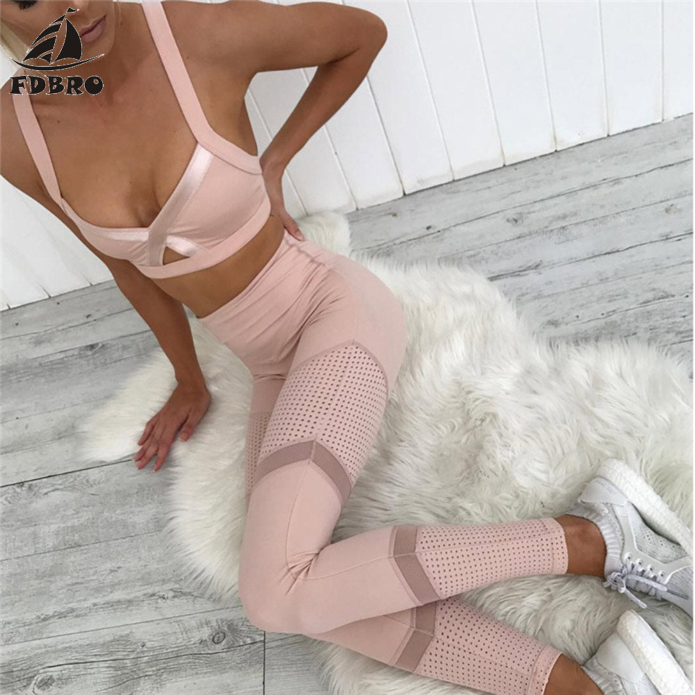 Yoga gym fitness tracksuit pants, slim sportswear, sexy tops - Google SEO