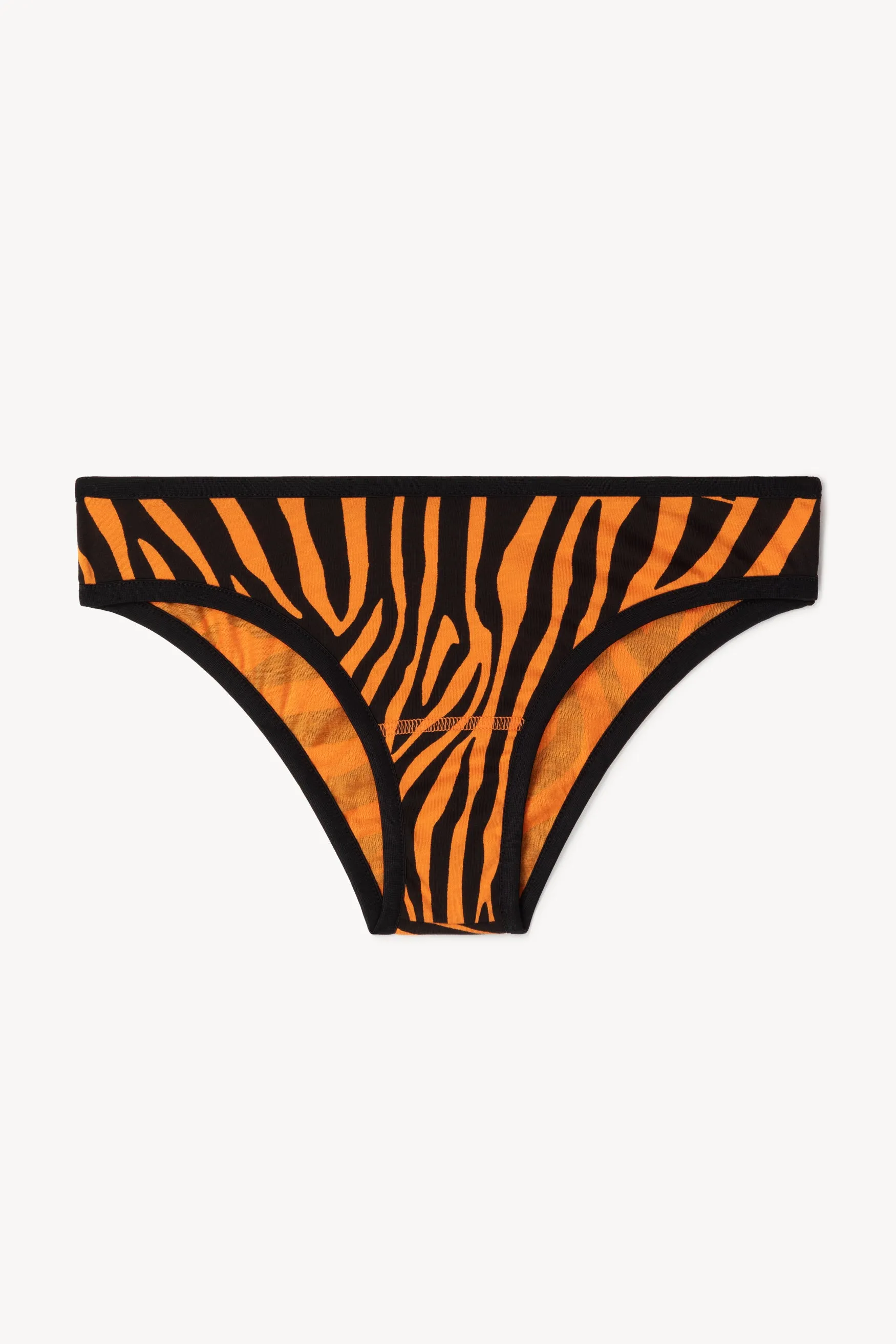 Briefs with Zebra Print