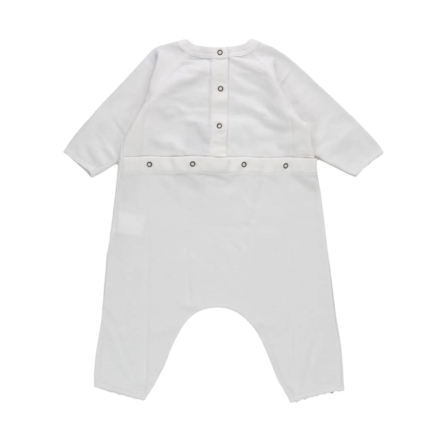 Baby Rompers in White by Zhoe & Tobiah